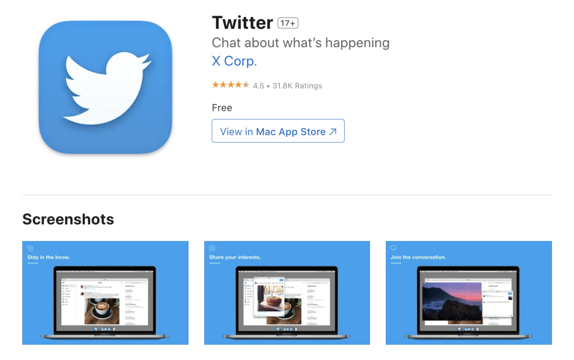 Twitter for Mac