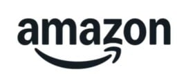 the amazon logo on a white background