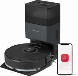 A Roborock Q7 Max+ robot vacuum