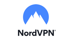 The logo for NordVPN