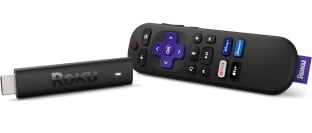 the roku streaming stick and remote control