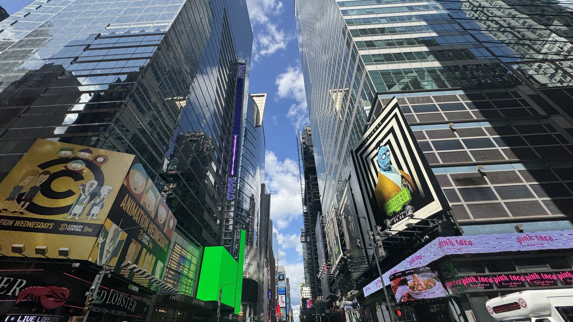 Times Square NYC shot