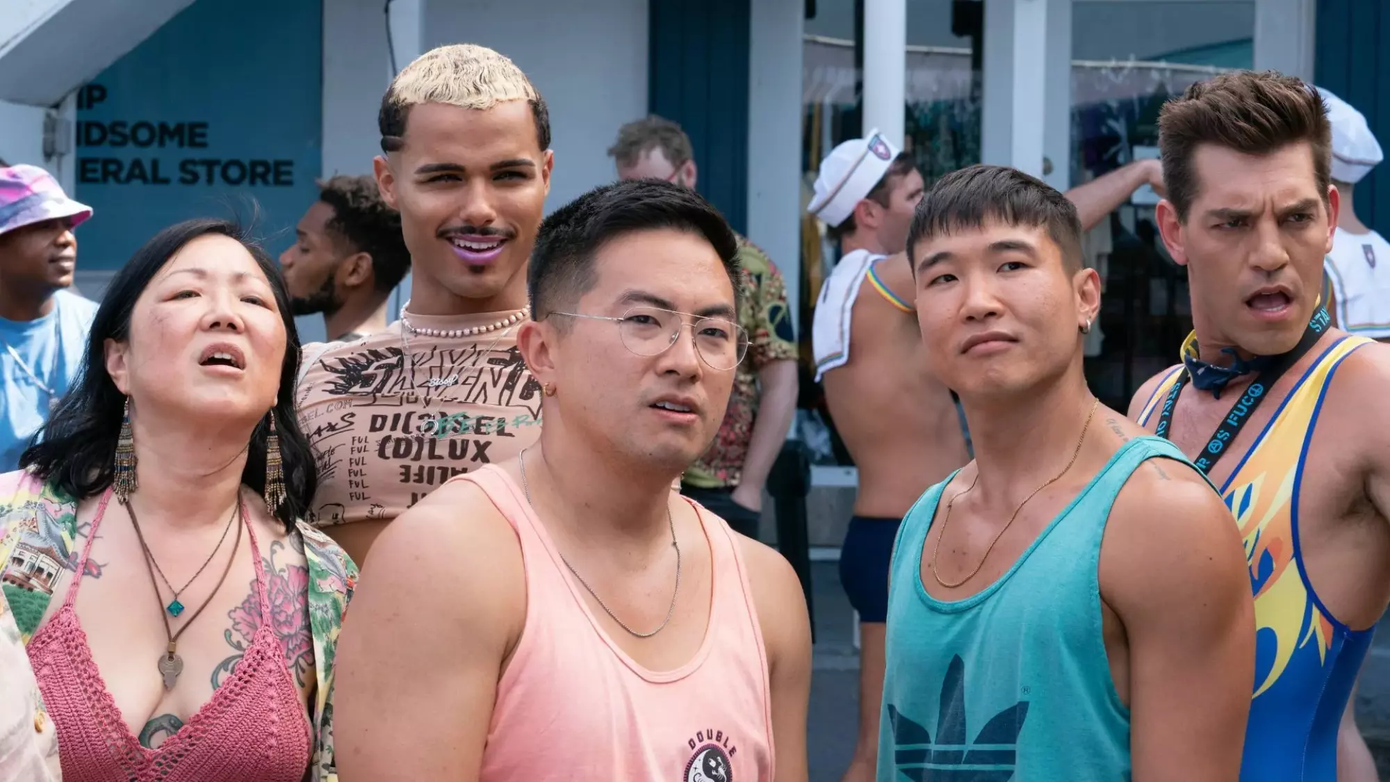 Bowen Yang and Joel Kim Booster star in "Fire Island."