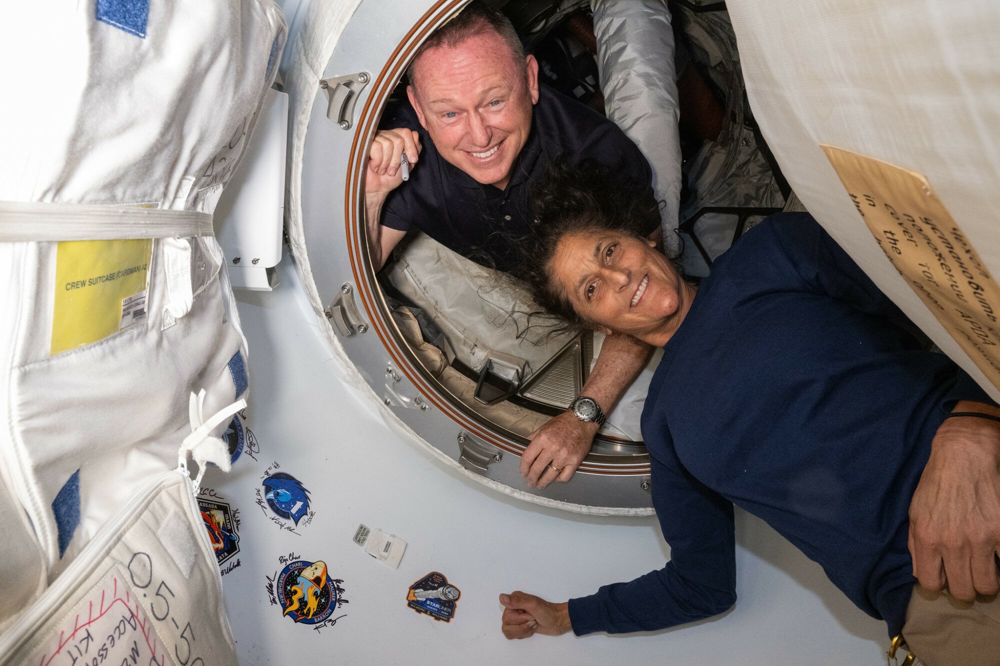 Butch Wilmore and Suni Williams staying on the ISS