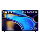 Sony 2024 77" Class Bravia 8 on white background