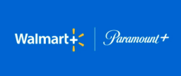 Walmart+ and Paramount+ logos