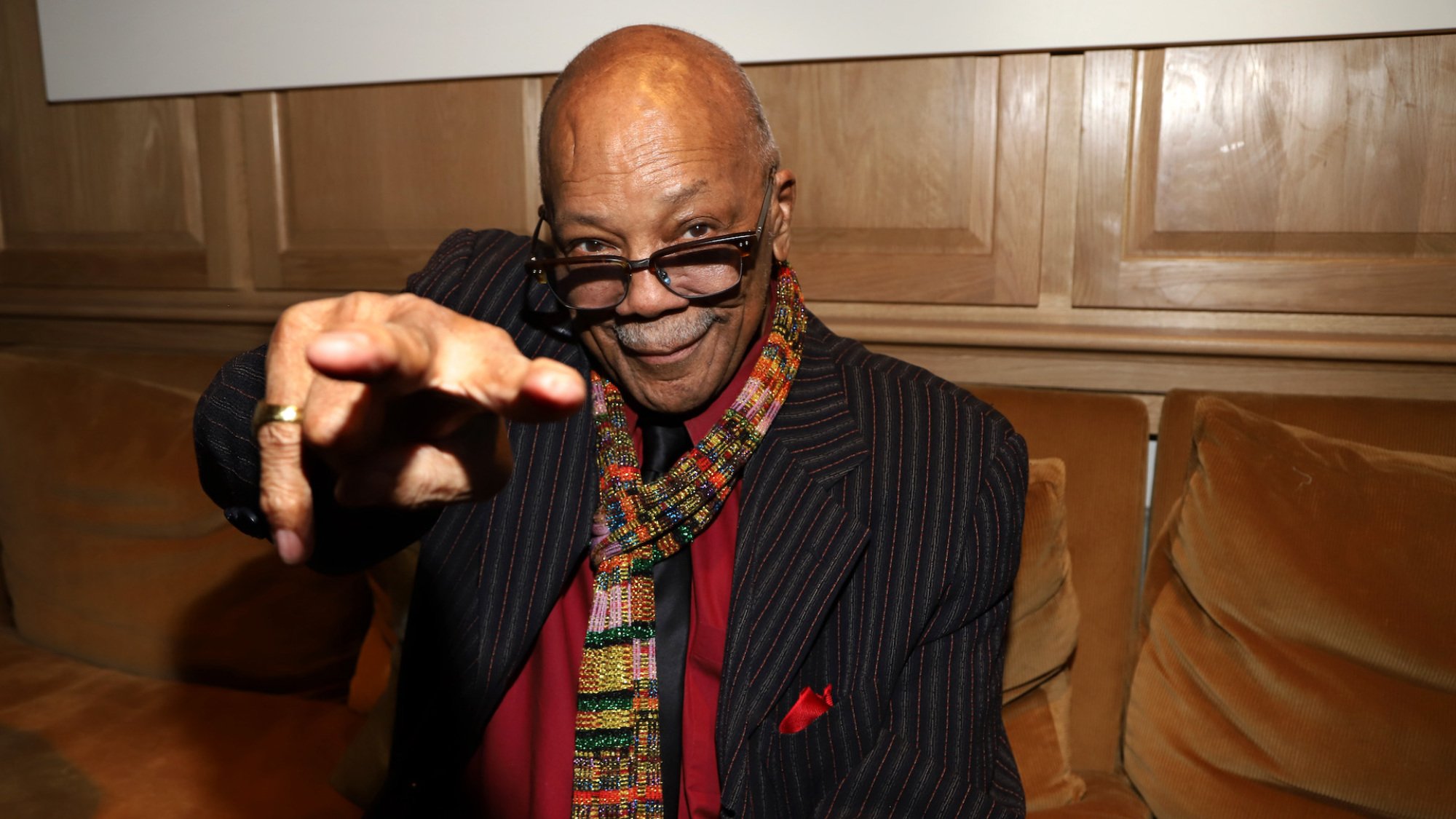 Quincy Jones attends the Dolemite Is My Name! LA AMPAS Hosted Tastemaker at San Vicente Bungalows