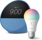 Amazon Echo Spot and Sengled light bulb