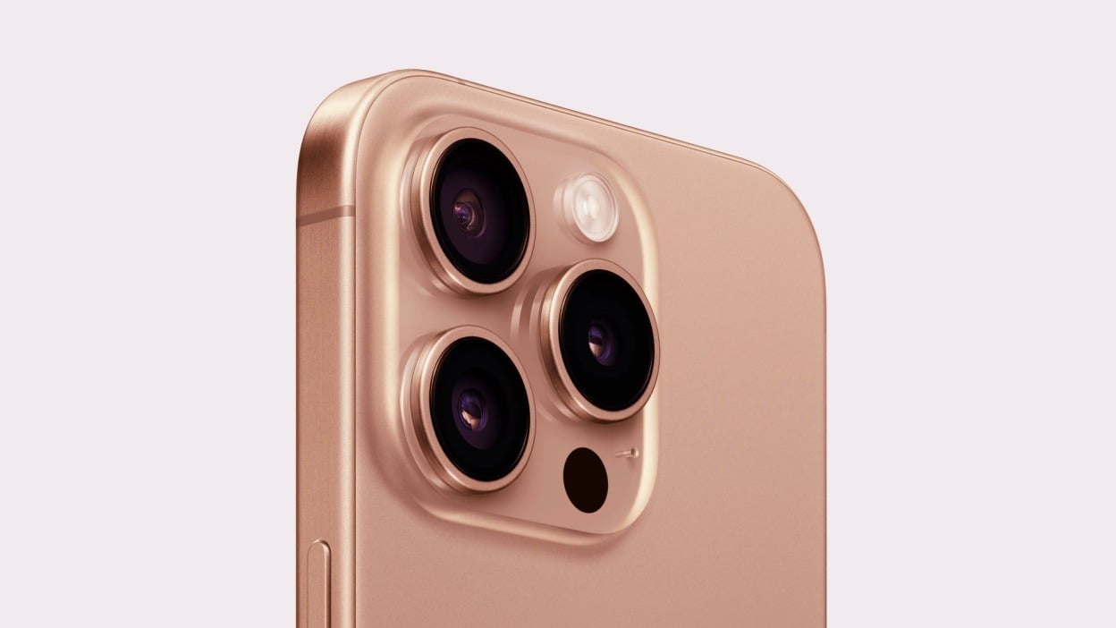 iPhone 16 Pro Desert Titanium render