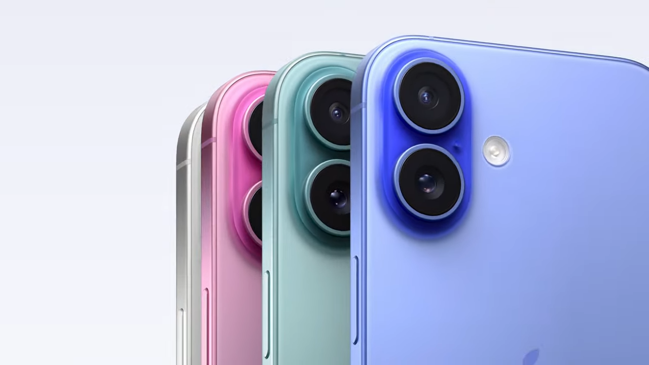 Apple iPhone 16 shown in new colors