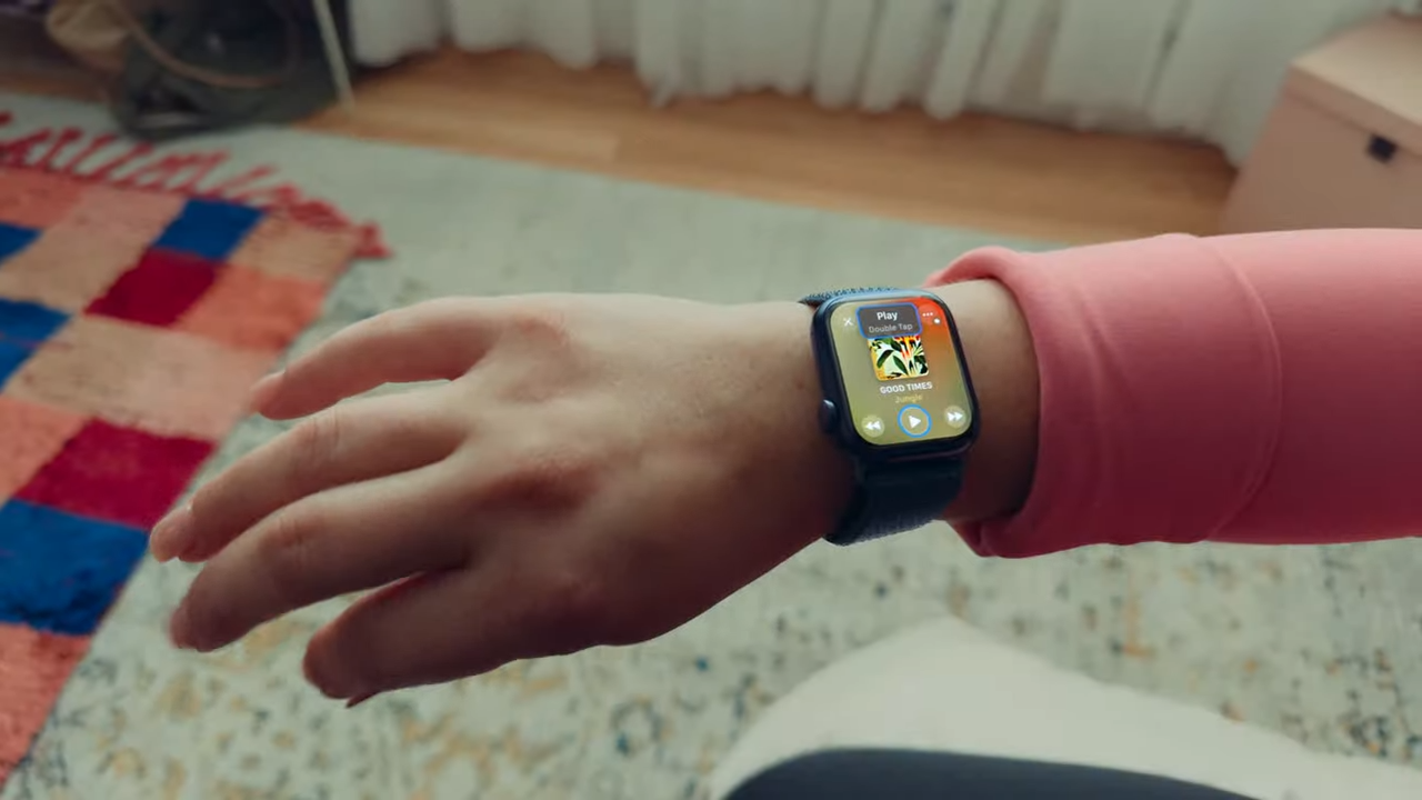 Person wearing Apple Watch Series 10