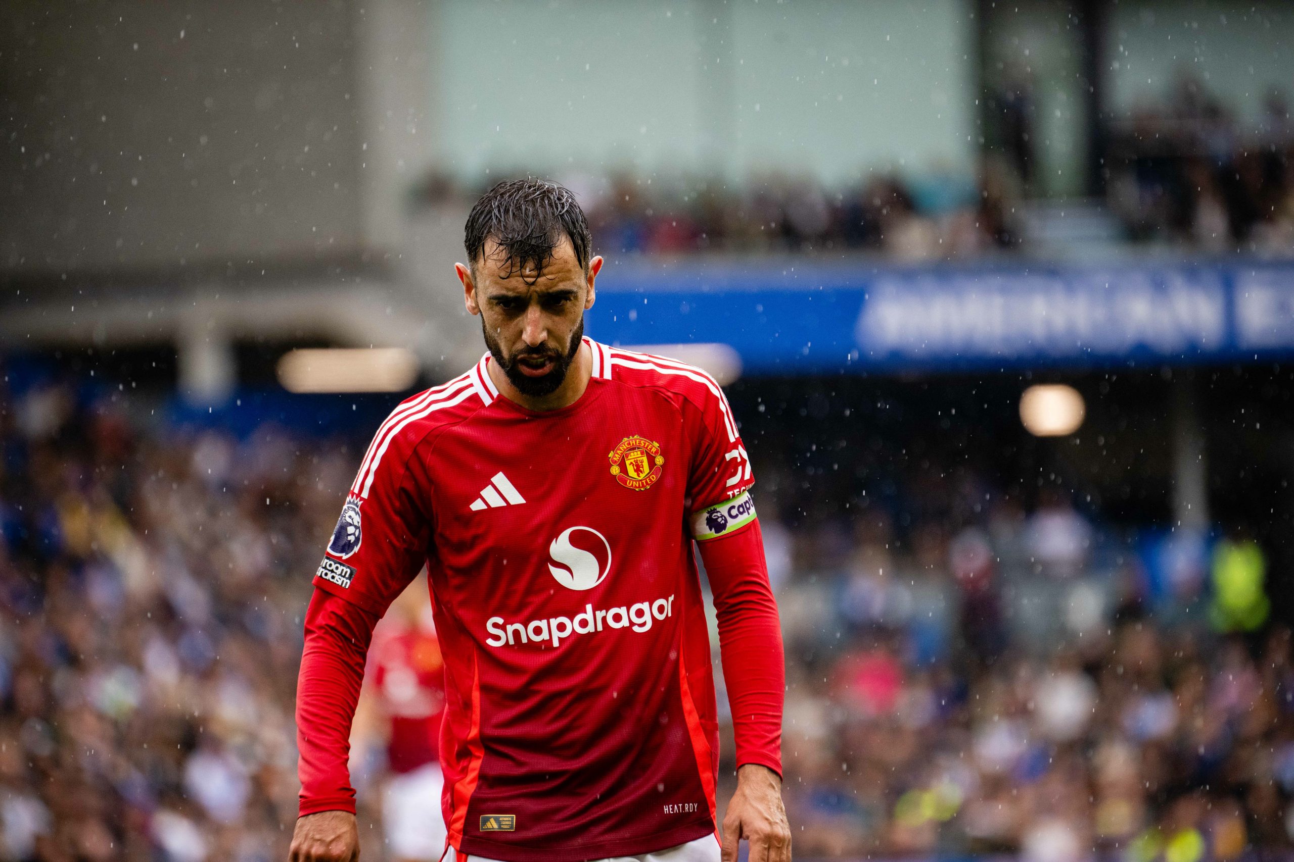 Bruno Fernandes of Manchester United in action