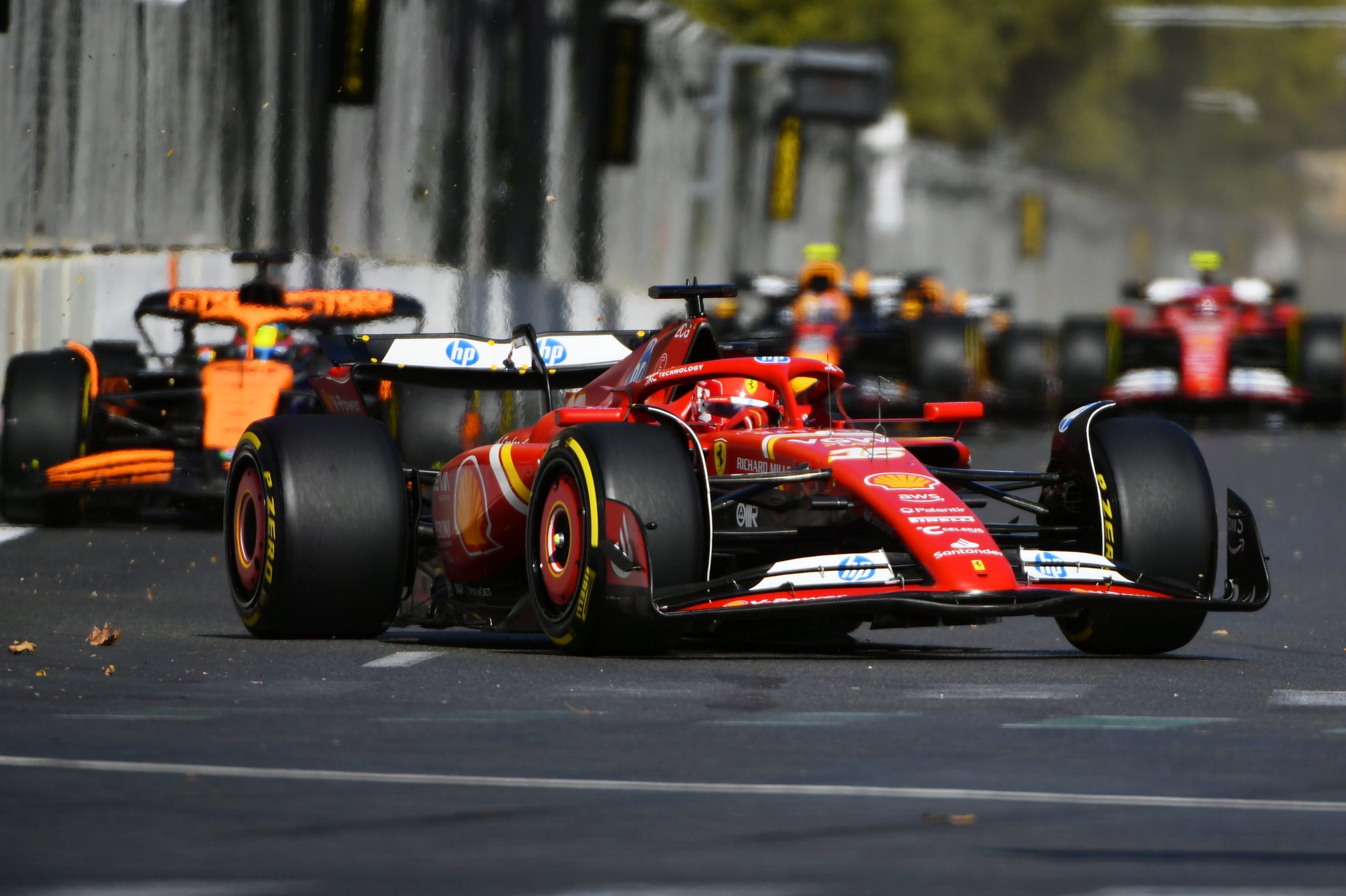 Charles Leclerc of Monaco driving the Ferrari SF-24