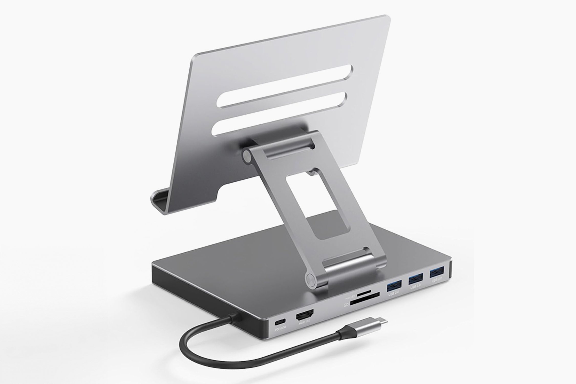 8-in-1 Laptop & Tablet Docking Stand