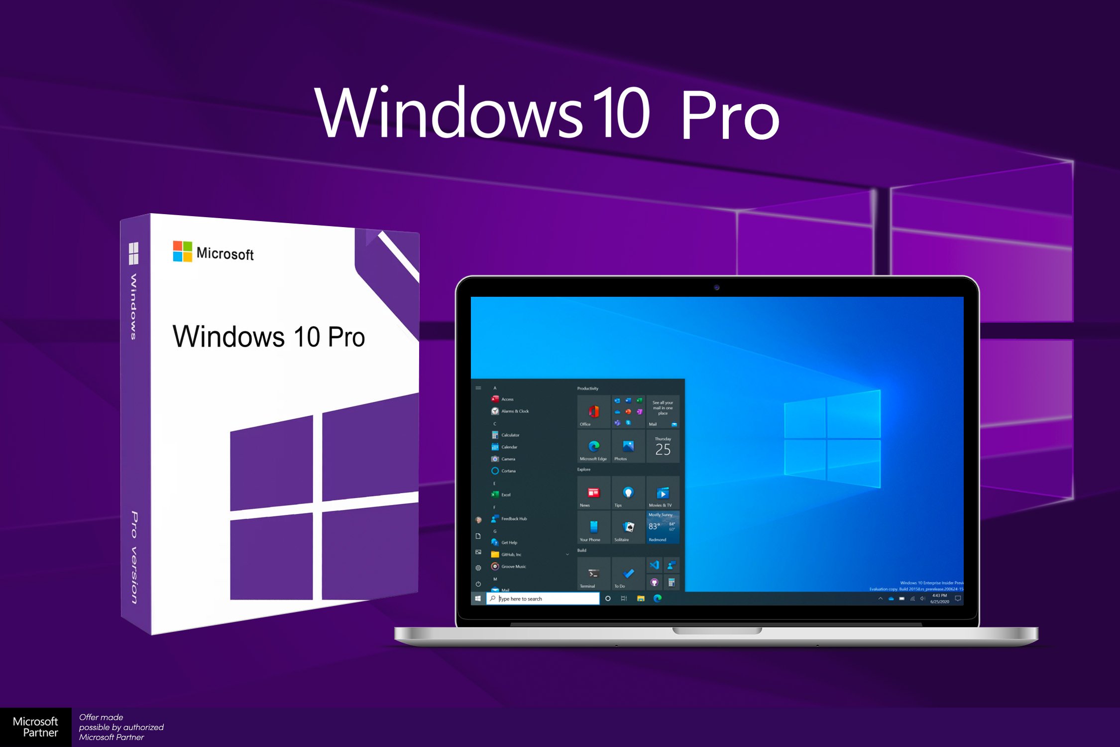 MS Windows 10 Pro