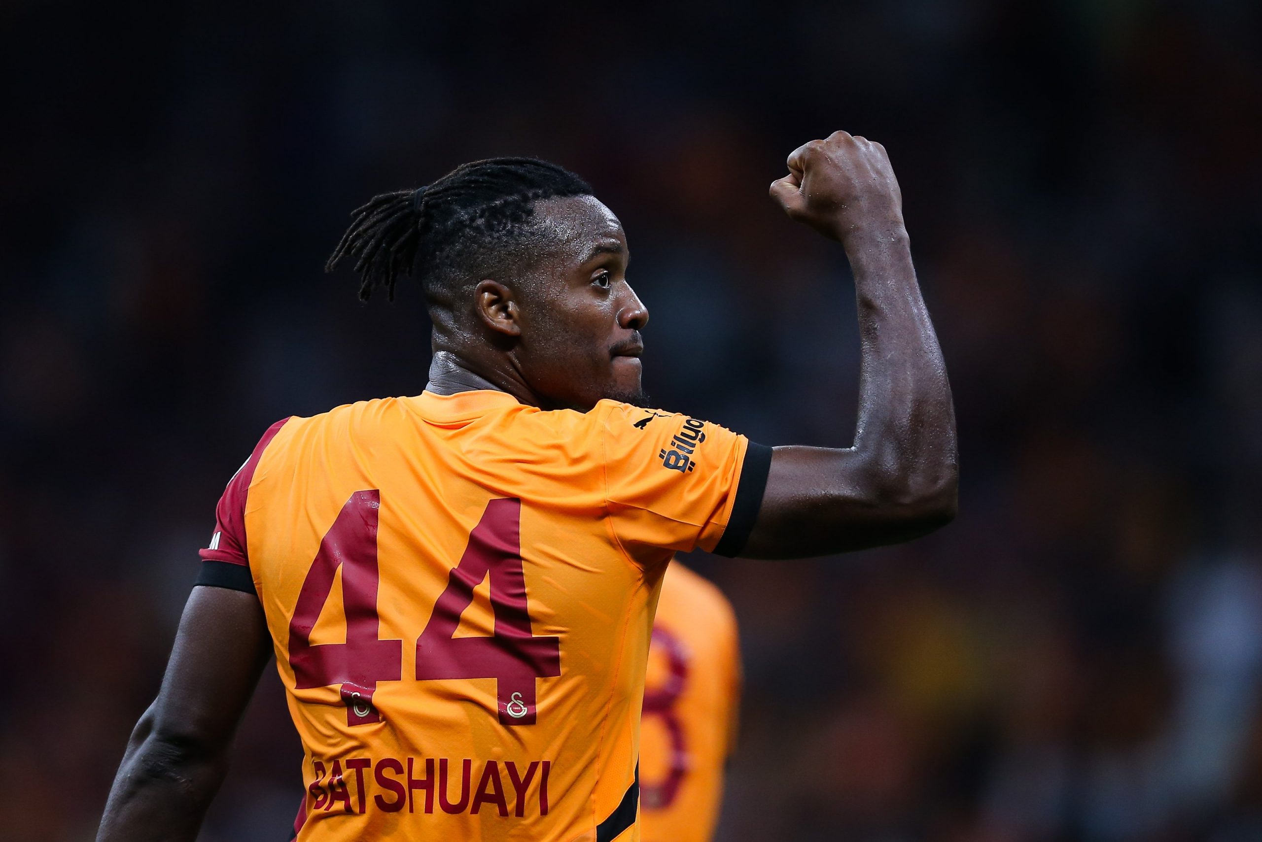 Michy Batshuayi celebrates after scoring