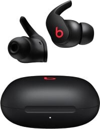 A pair of Beats Fit Pro earbuds