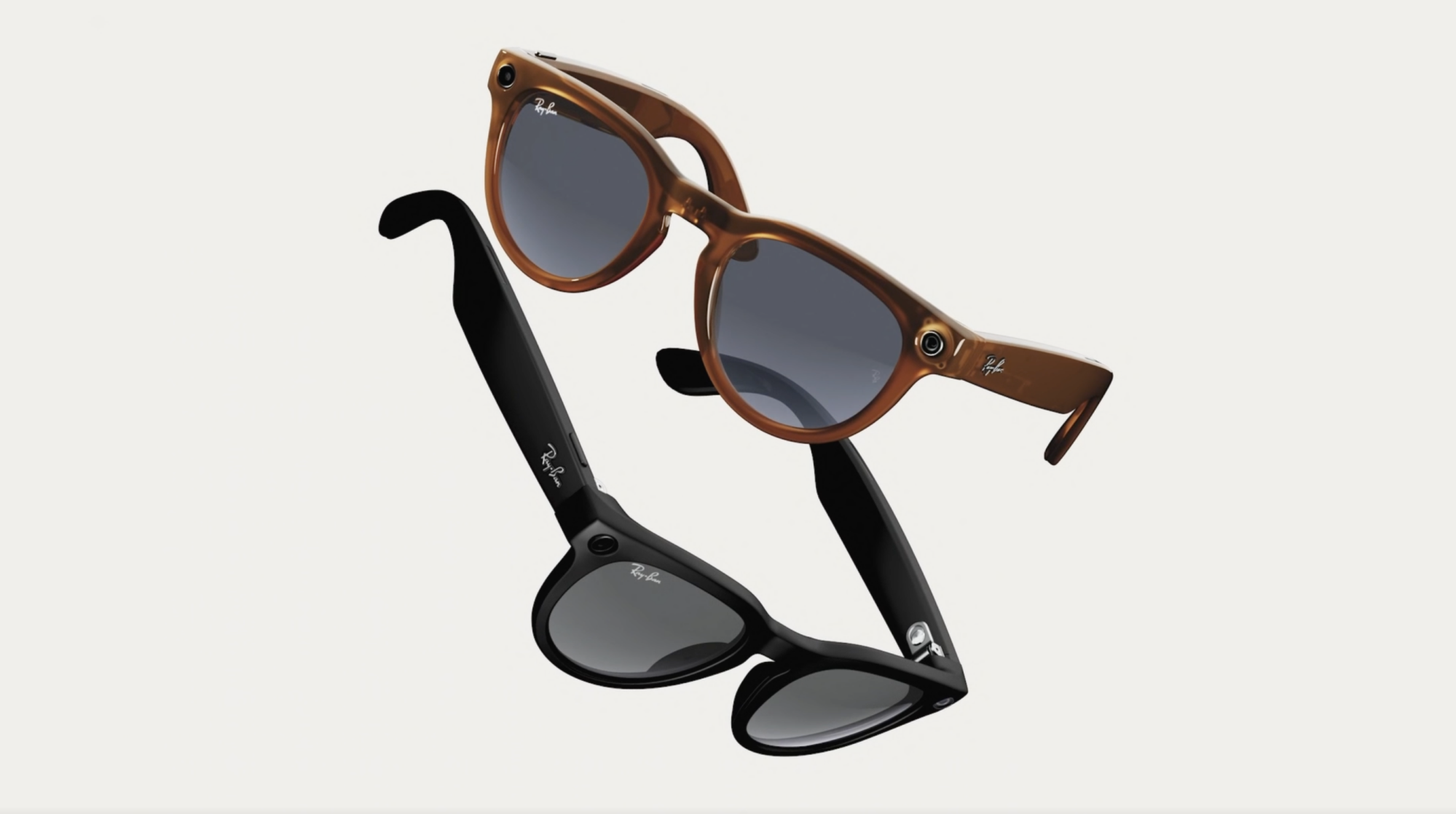 Two Ray-Ban Meta Smart Glasses