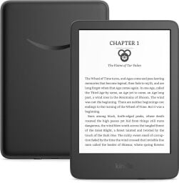 An Amazon Kindle showing the first chapter of a book