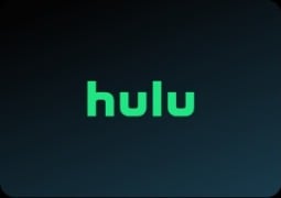 the green hulu text logo on a black background