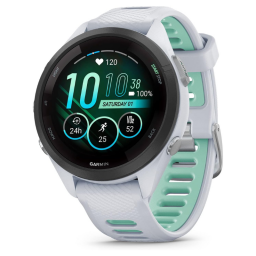 Garmin Forerunner 265S on white background