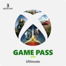 an image of a 3-month xbox game pass ultimate