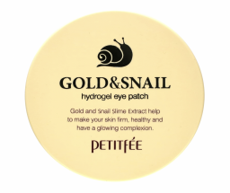 container of Petitfee Gold & Snail Hydrogel Eye Patches