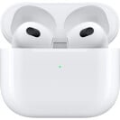 A pair of Apple AirPods (3rd gen)