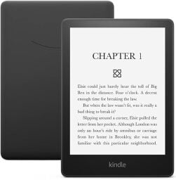 Amazon Kindle back and front