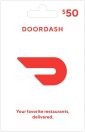 DoorDash $50 gift card