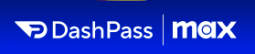 DashPass and Max logos side by side with blue background