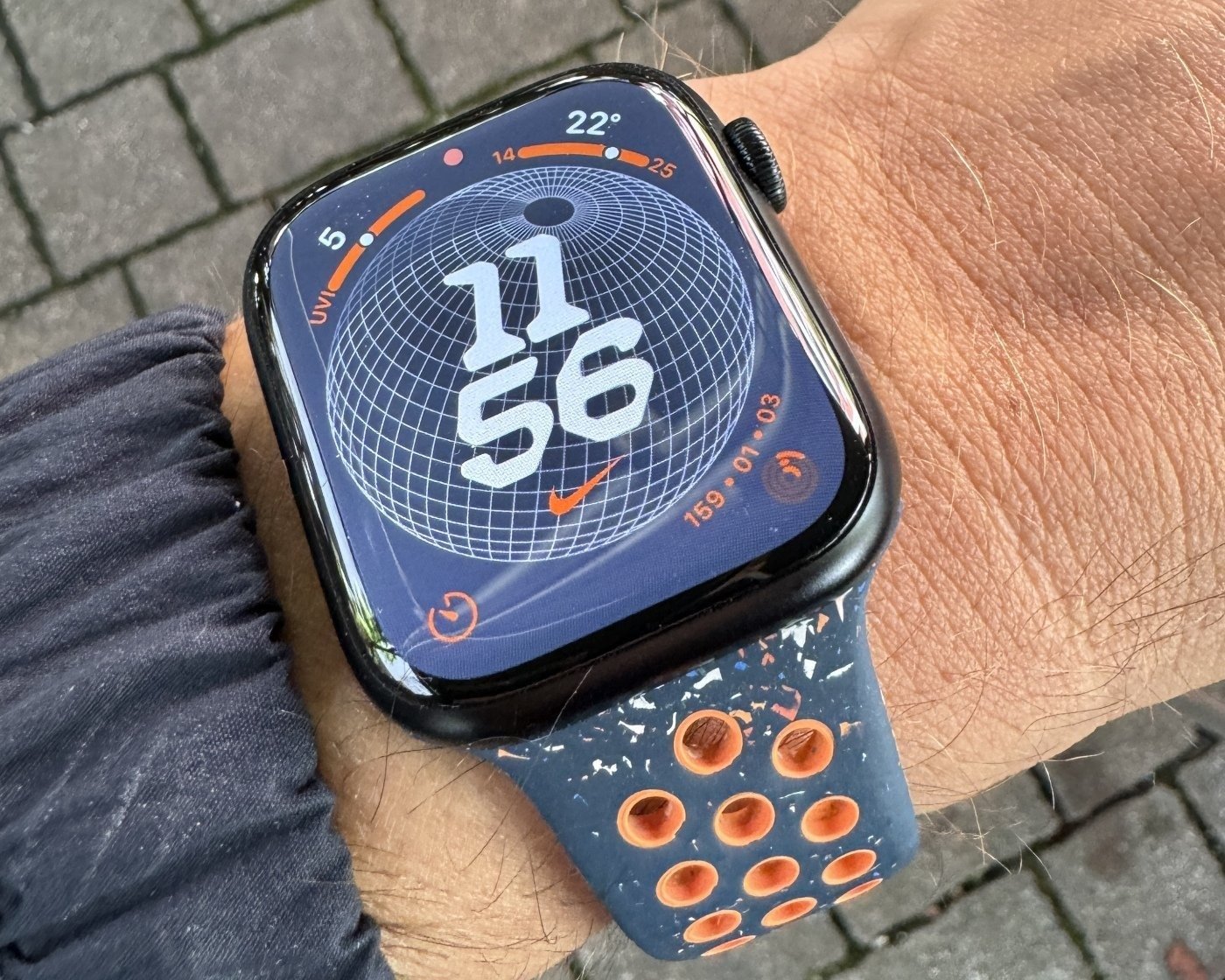 Apple Watch Series 9 on a man's wrist