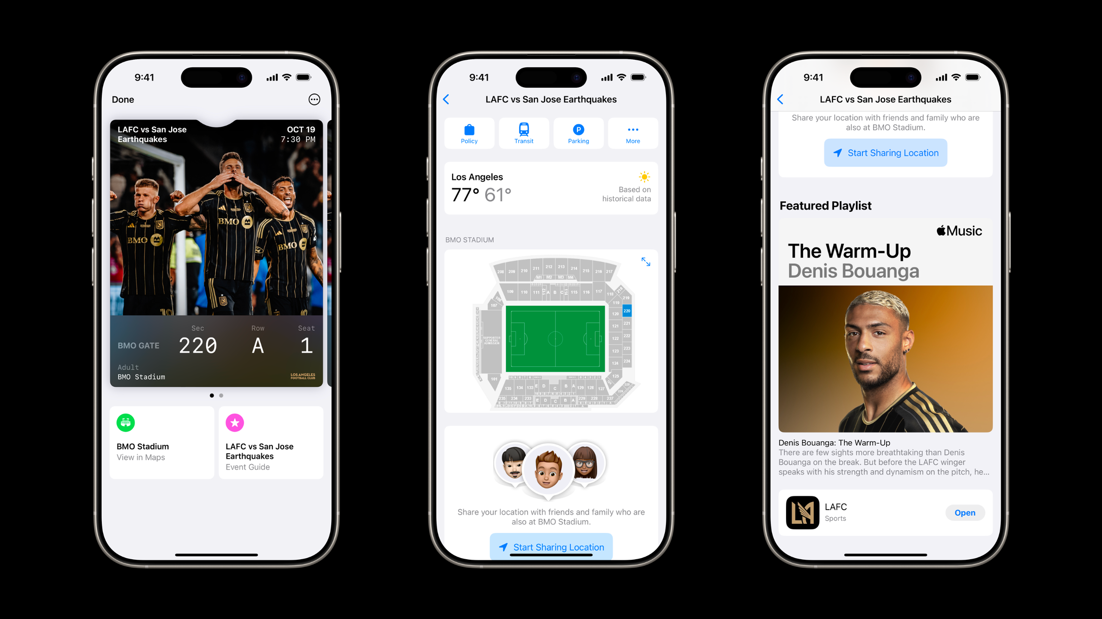 Apple Wallet tickets