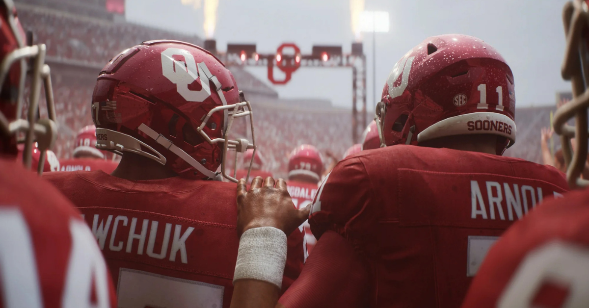 a screenshot from EA sports college football 25 PS5 game 