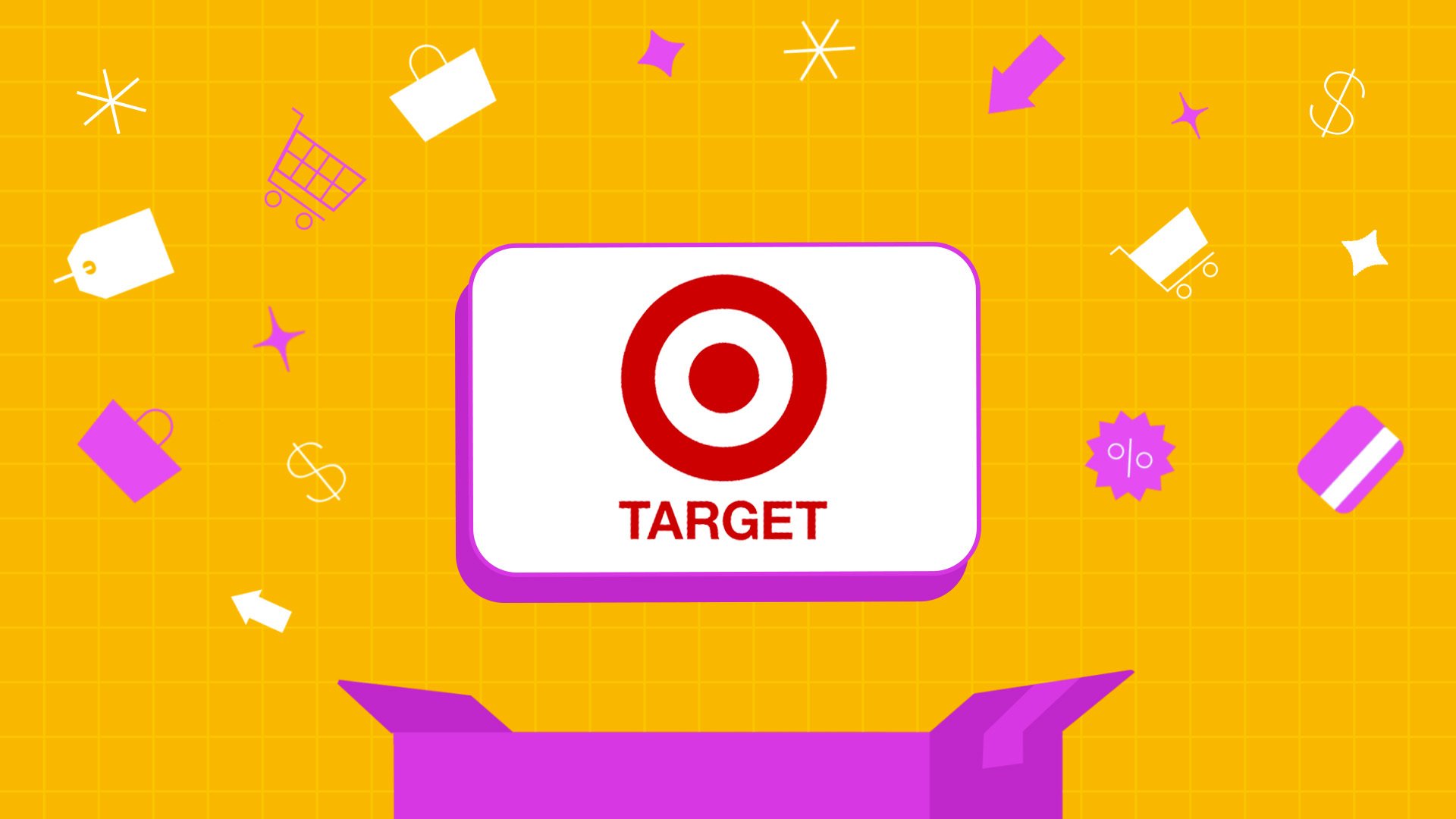 target logo and box