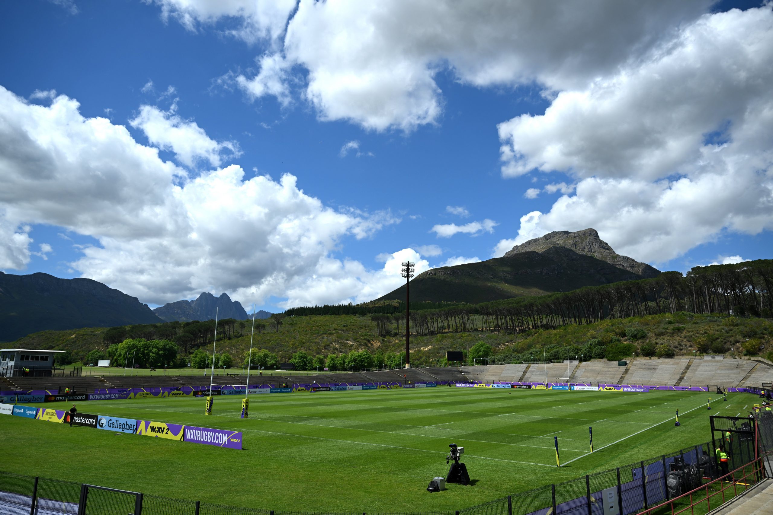 A general view inside prior to the WXV 2 2023 match between Italy and Japan