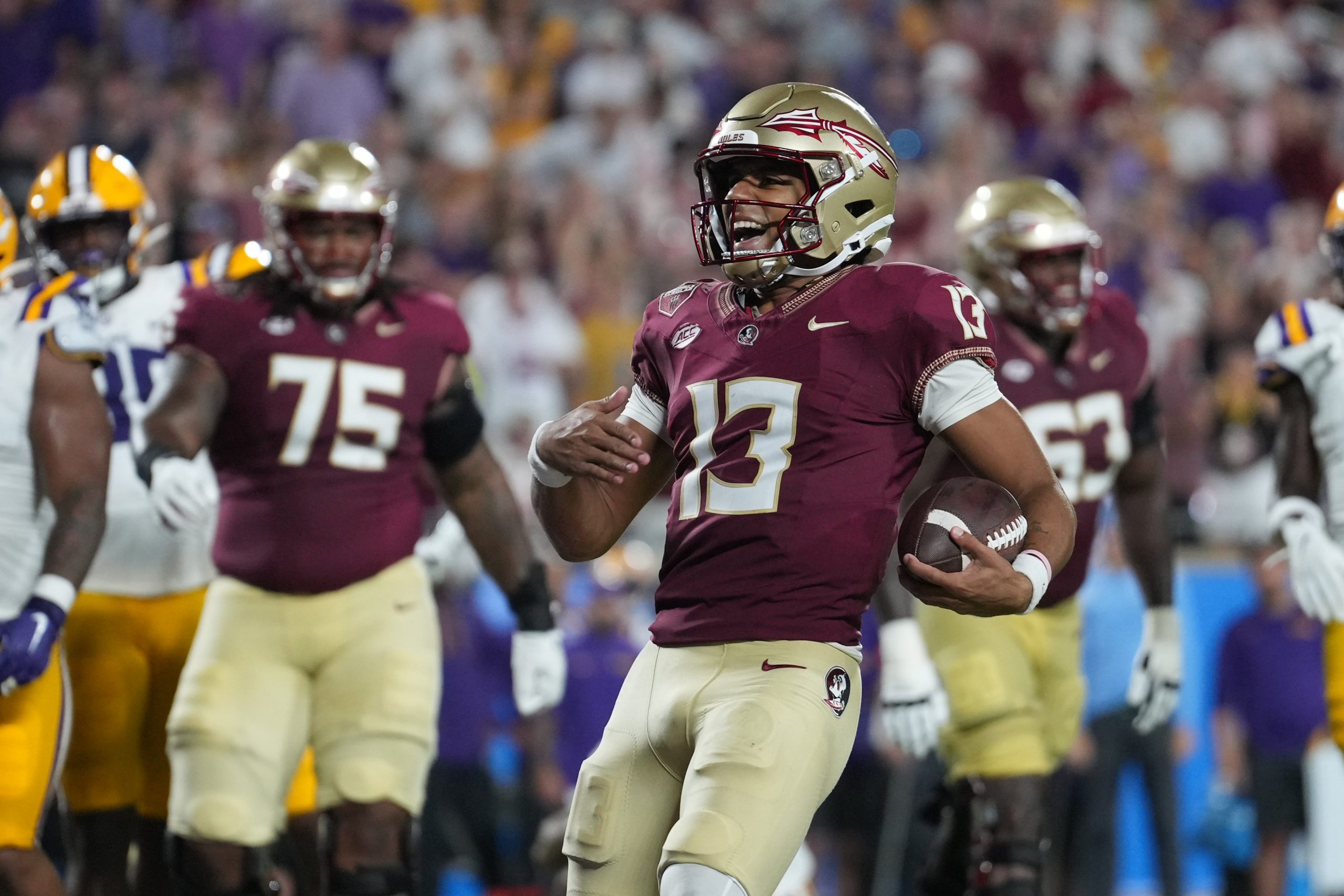 Florida State Seminoles quarterback Jordan Travis