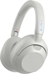 A pair of Sony ULT headphones