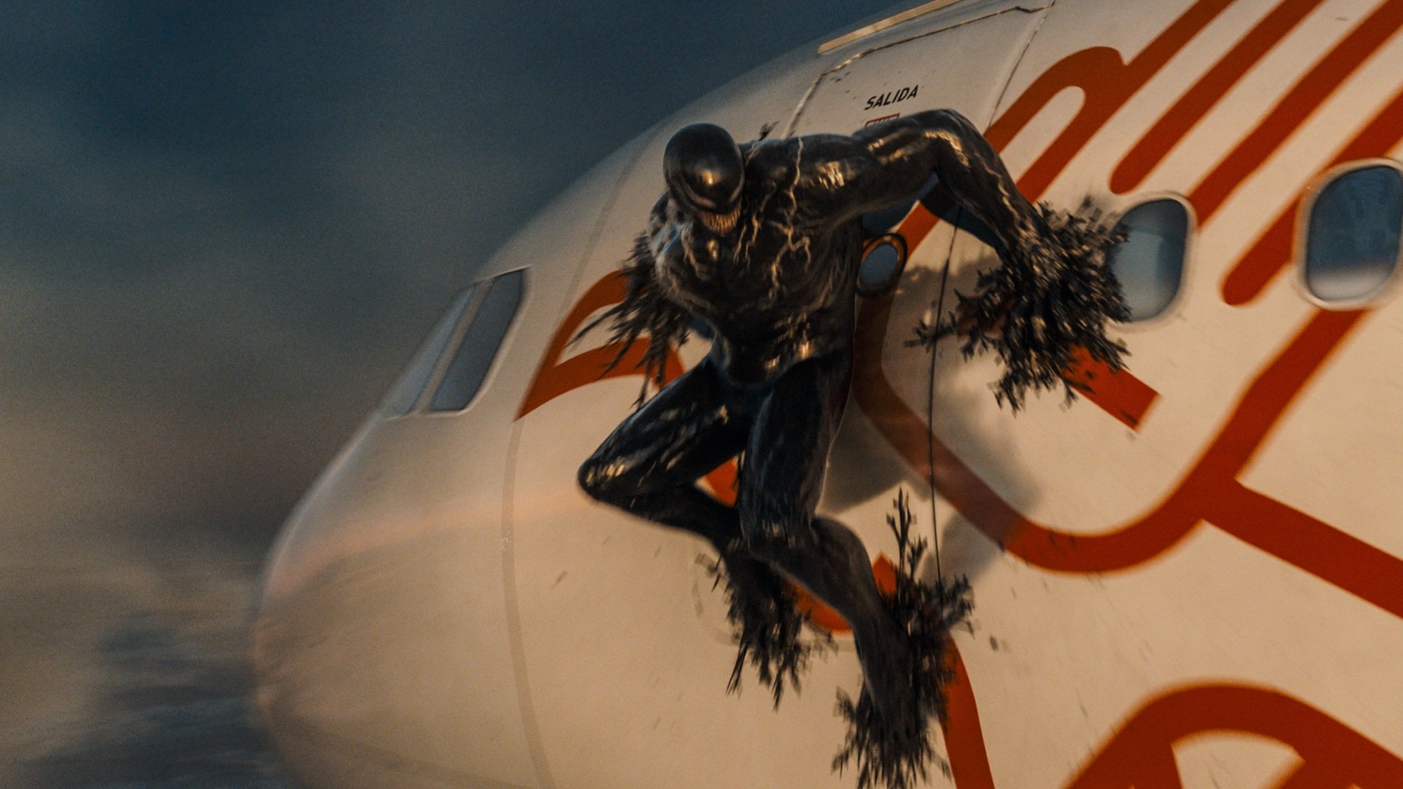 Venom flies in style.