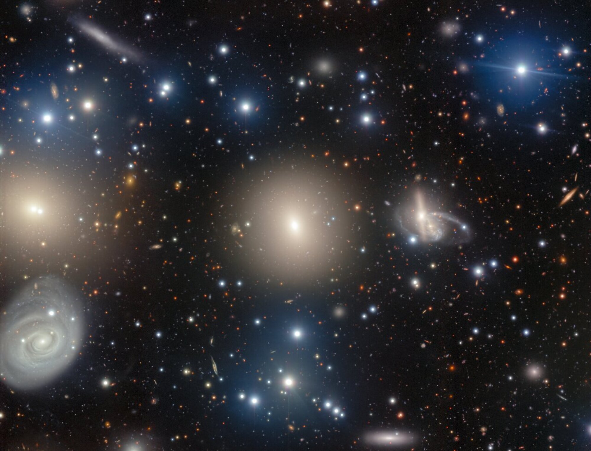 The Gemini North Telescope captured a new view of the Perseus galaxy cluster hundreds of millions of light-years from Earth.