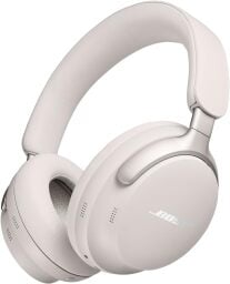 Bose QuietComfort Ultra headphones in white