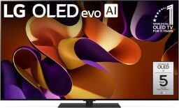 55-inch LG OLED evo G4 smart TV