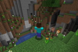 screenshot from minecraft game