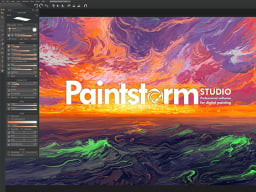 screenshot of Paintstorm Studio Digital