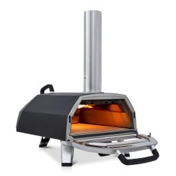 karu 16 pizza oven with door open