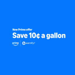 Save 10 cents a gallon with Amazon Prime 