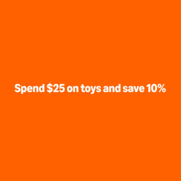 spend $25 get 10% off toys at Amazon 