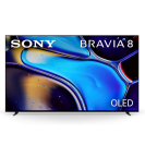 Sony Bravia 8 4K OLED TV on white background