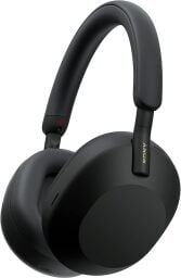 Sony WH-1000XM5 headphones in black