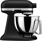 Black KitchenAid stand mixer